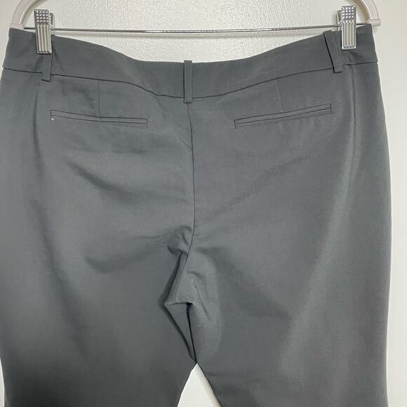 Mossimo Wide Leg Dress Pants Mid Rise Flat Front Stretch Gray Dark Academia 12 - Picture 5 of 12
